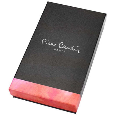 Pierre Cardin | Дамско портмоне от естествена кожа GPD016, Бургундия 6