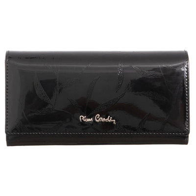 Pierre Cardin | Дамско портмоне от естествена кожа GPD016, Черен 1