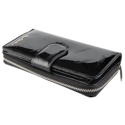 Pierre Cardin | Дамско портмоне от естествена кожа GPD017, Черен 2