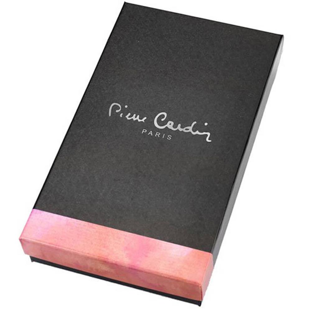 Pierre Cardin | Дамско портмоне от естествена кожа GPD019, Черен 6