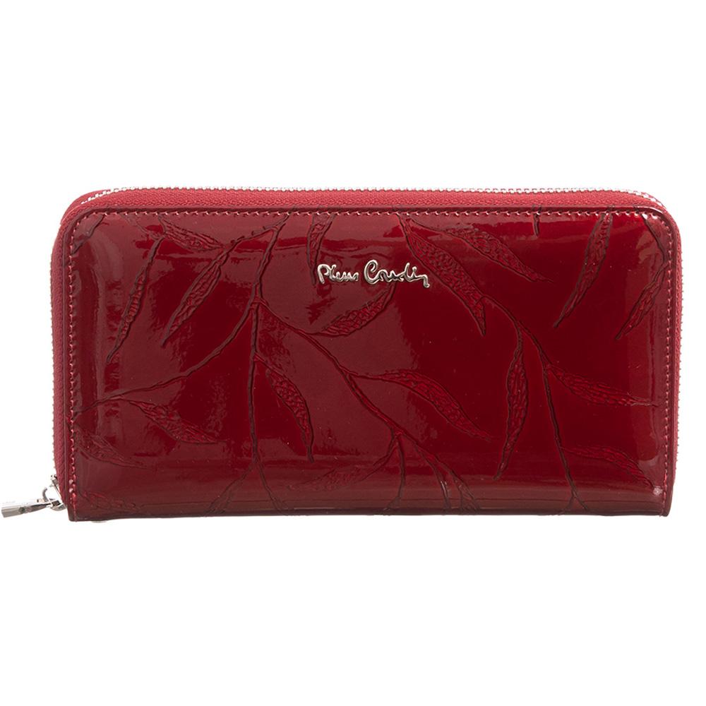Pierre Cardin | Дамско портмоне от естествена кожа GPD019, Бордо 1