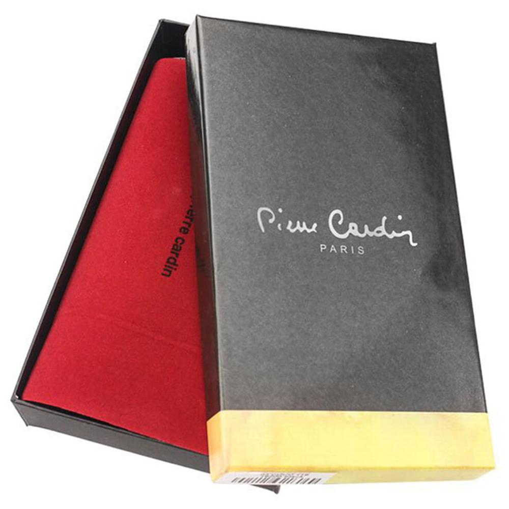 Pierre Cardin | Дамско портмоне от естествена кожа GPD020, Черен 2
