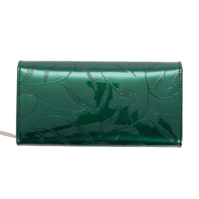 Pierre Cardin | Дамско портмоне от естествена кожа GPD027, Зелен 5