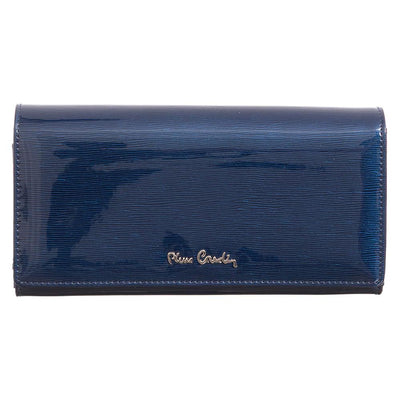 Pierre Cardin | Дамско портмоне от естествена кожа GPD028, Син 1