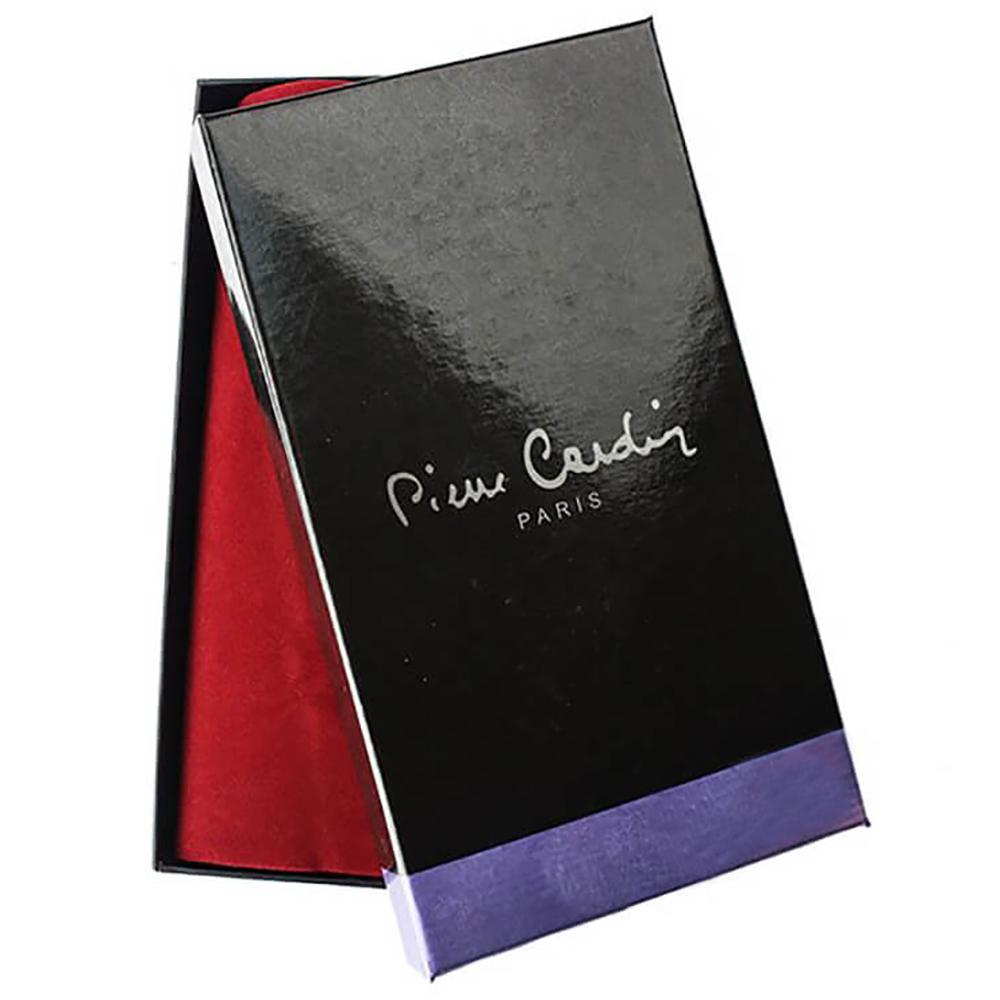 Pierre Cardin | Дамско портмоне от естествена кожа GPD028, Черен 2