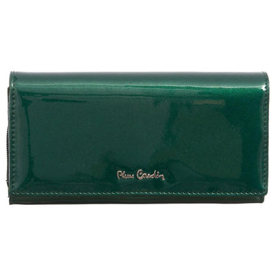 Pierre Cardin | Дамско портмоне от естествена кожа GPD028, Зелен 1