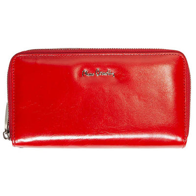 Pierre Cardin | Дамско портмоне от естествена кожа GPD030, Червен 1