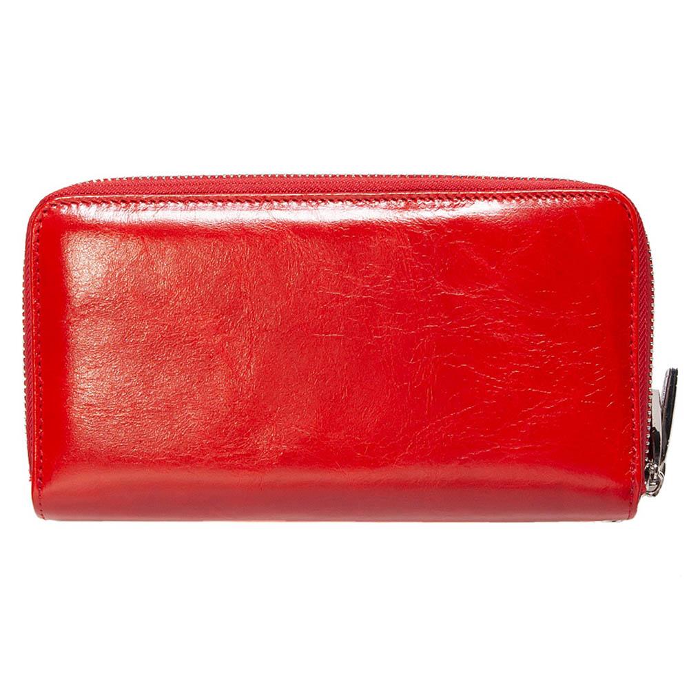 Pierre Cardin | Дамско портмоне от естествена кожа GPD030, Червен 5