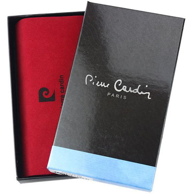 Pierre Cardin | Дамско портмоне от естествена кожа GPD038, Черен 2