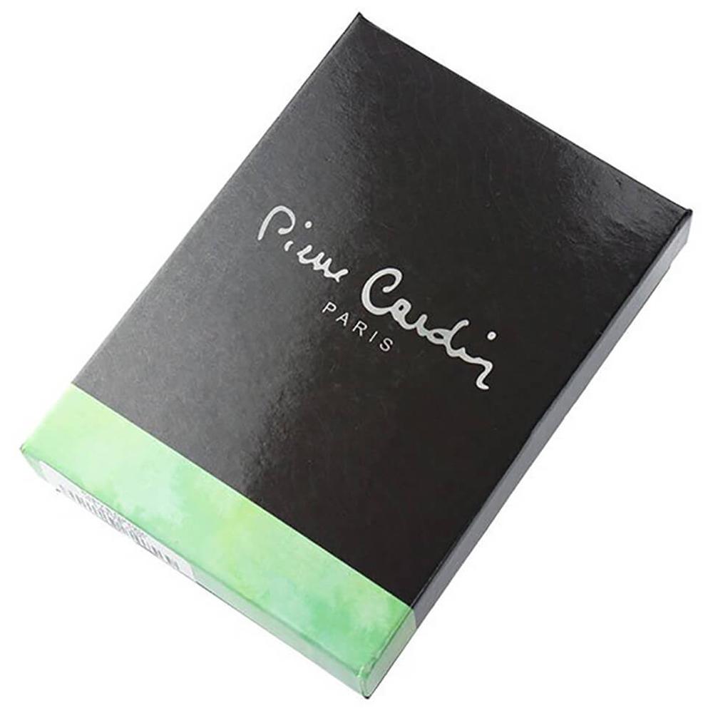 Pierre Cardin | Дамско портмоне от естествена кожа GPD049, Черен 8