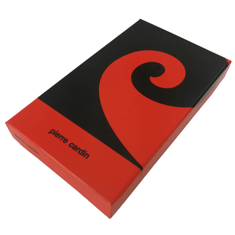 Pierre Cardin | Дамско портмоне от естествена кожа GPD050, Черен 4