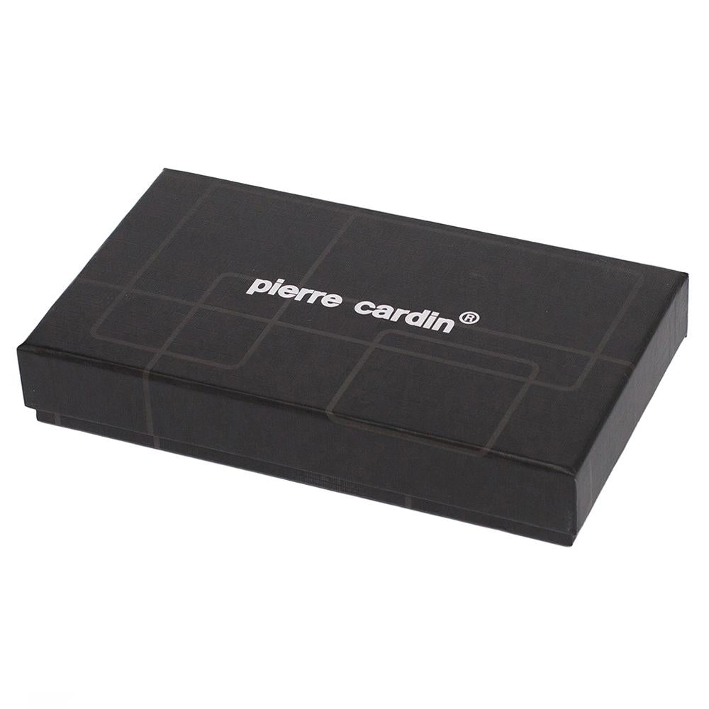 Pierre Cardin | Дамско портмоне от естествена кожа GPD051, Черен 6