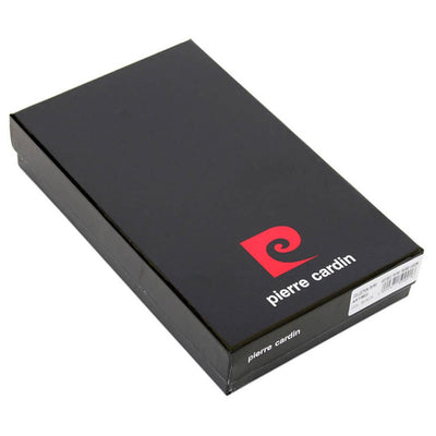Pierre Cardin | Дамско портмоне от естествена кожа GPD055, Черен 11