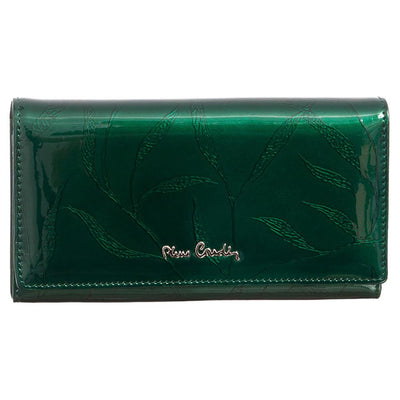 Pierre Cardin | Дамско портмоне от естествена кожа GPD057, Зелен 1