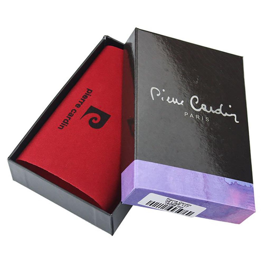 Pierre Cardin | Дамско портмоне от естествена кожа GPD079, Червен 4