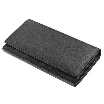 Pierre Cardin | Дамско портмоне от естествена кожа GPD159, Черен 2