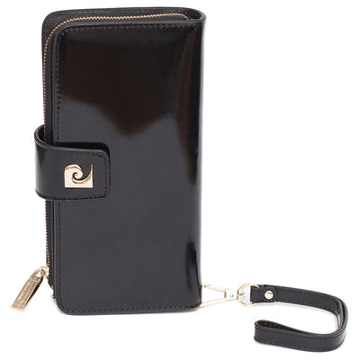 Pierre Cardin | Дамско портмоне от естествена кожа GPD118, Черен 3