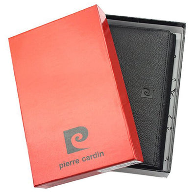 Pierre Cardin | Дамско портмоне от естествена кожа GPD159, Черен 7