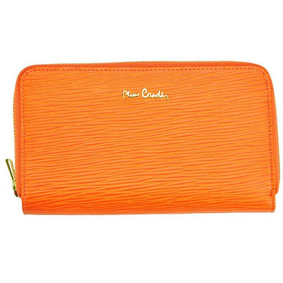 Pierre Cardin | Дамско портмоне от естествена кожа GPD152, Оранжев 1