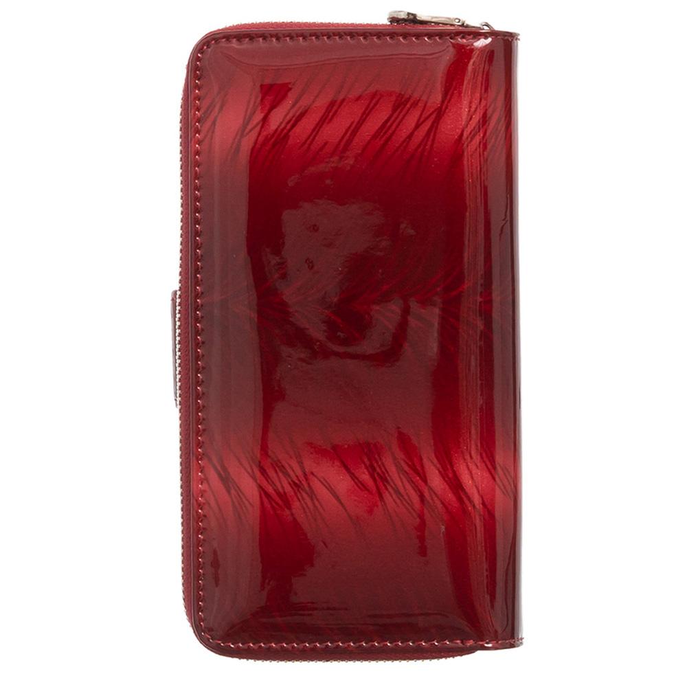 Дамско портмоне от естествена кожа GPD317, Червен - с RFID защита 5