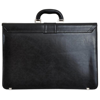 Мъжка бизнес чанта от естествена кожа GS581, Черен 9