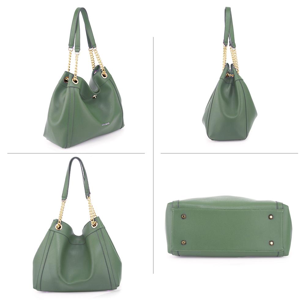 Дамска чанта Clarisa, Зелен 3