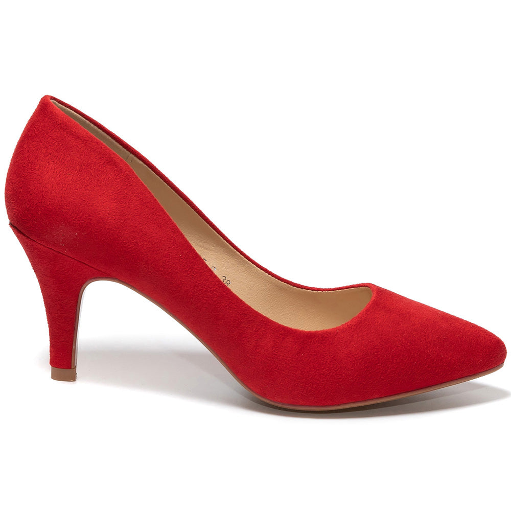 Дамски обувки Gioffreda, Червен 3