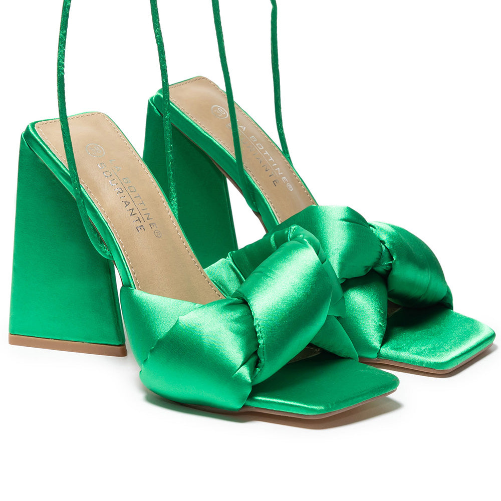 Дамски сандали Hanabi, Зелен 2