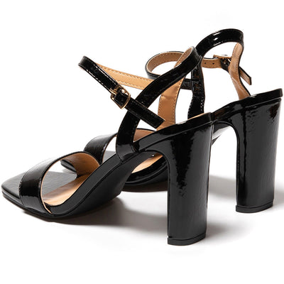 Дамски сандали Hestia, Черен 4