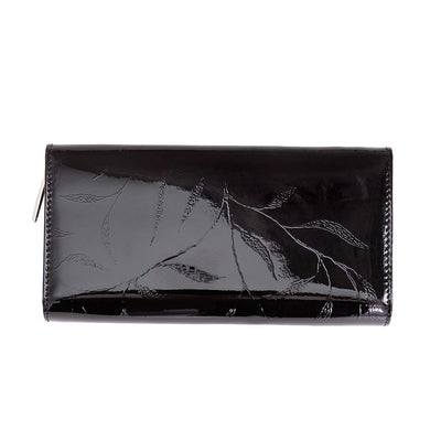 Pierre Cardin | Дамско портмоне от естествена кожа GPD027, Черен 8