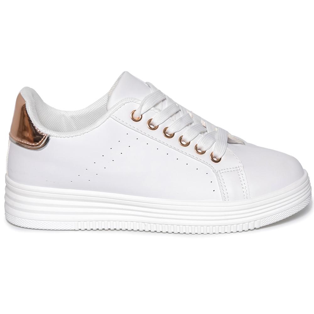 Дамски спортни обувки Julienne, Бял/Розов 3