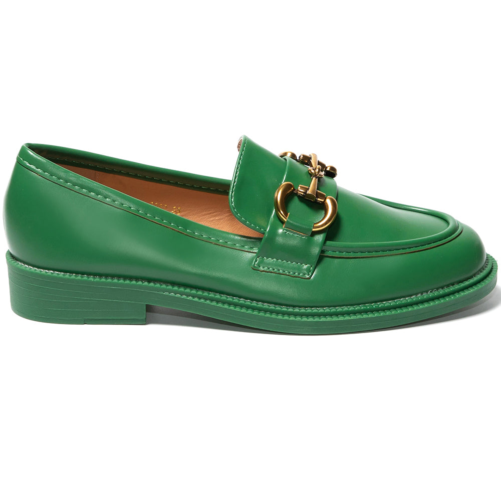 Дамски обувки Kalangitan, Зелен 3