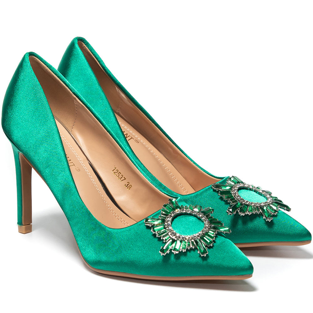Дамски обувки Kallista, Зелен 2