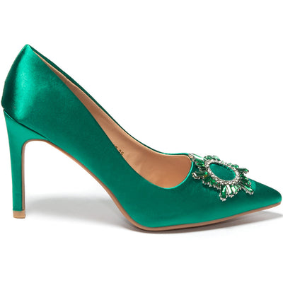 Дамски обувки Kallista, Зелен 3