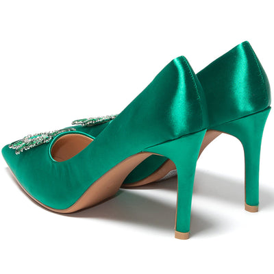 Дамски обувки Kallista, Зелен 4