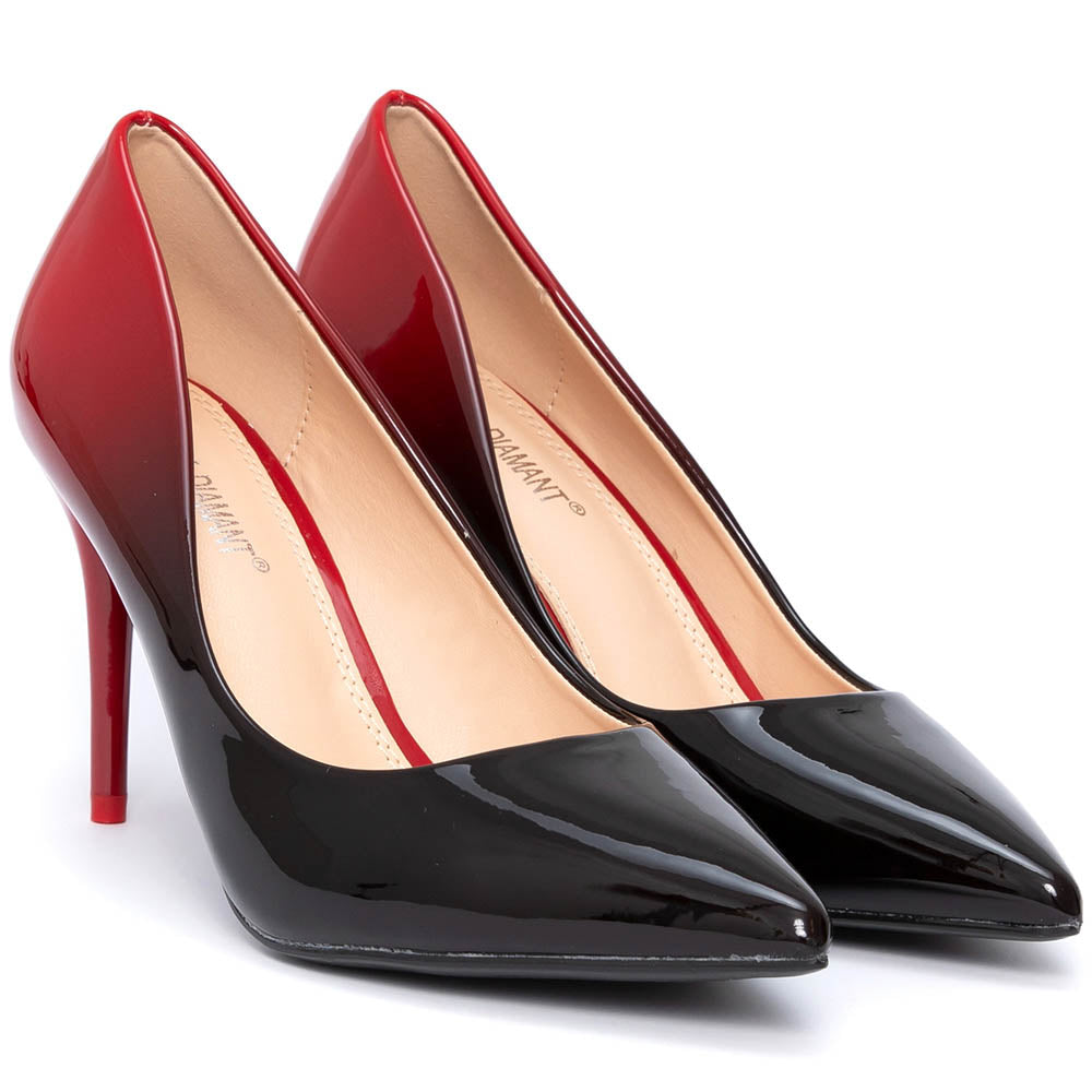 Дамски обувки Mariah, Черен/Червен 1