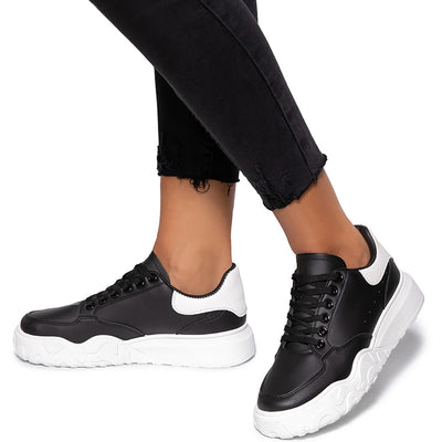 Дамски спортни обувки Marloes, Черен/Бял 1