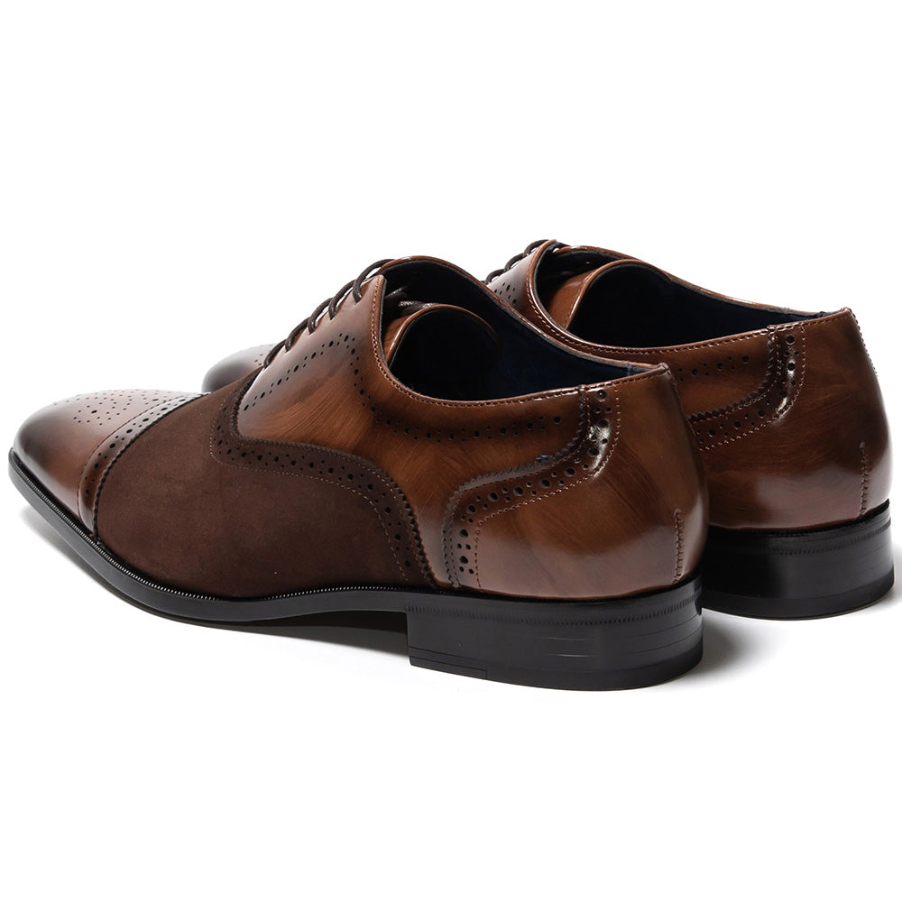 Мъжки обувки Marlon, Тъмно кафяво 3