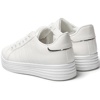 Дамски спортни обувки Mavena, Бял 4