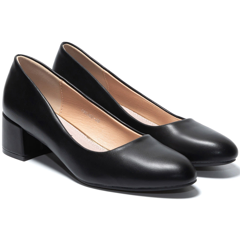 Дамски обувки Milca, Черен 2