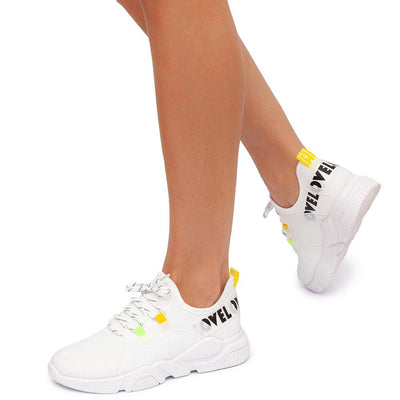 Дамски спортни обувки Nichole, Жълт 1