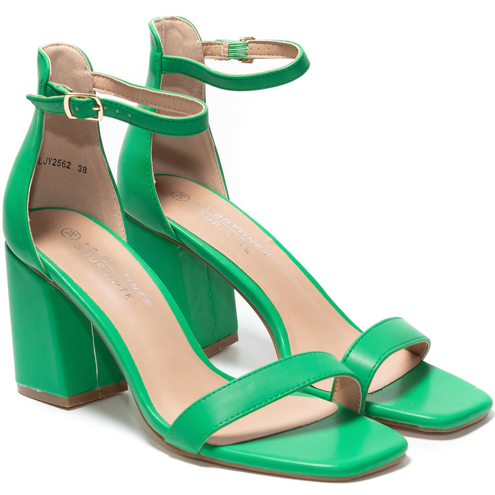 Дамски сандали Onella, Зелен 2