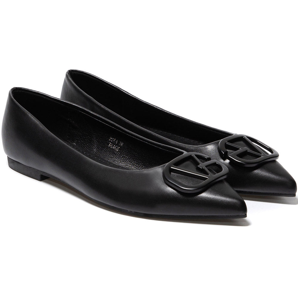 Дамски обувки Bernarda, Черен 2