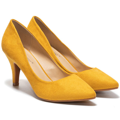 Дамски обувки Dafni, Жълт 2