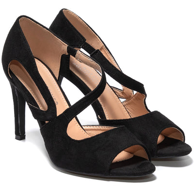 Дамски обувки Elida, Черен 2