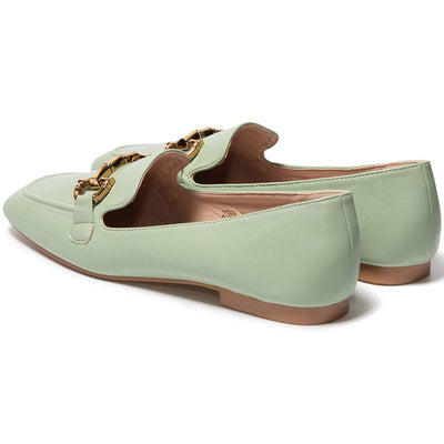 Дамски обувки Giustina, Зелен 4