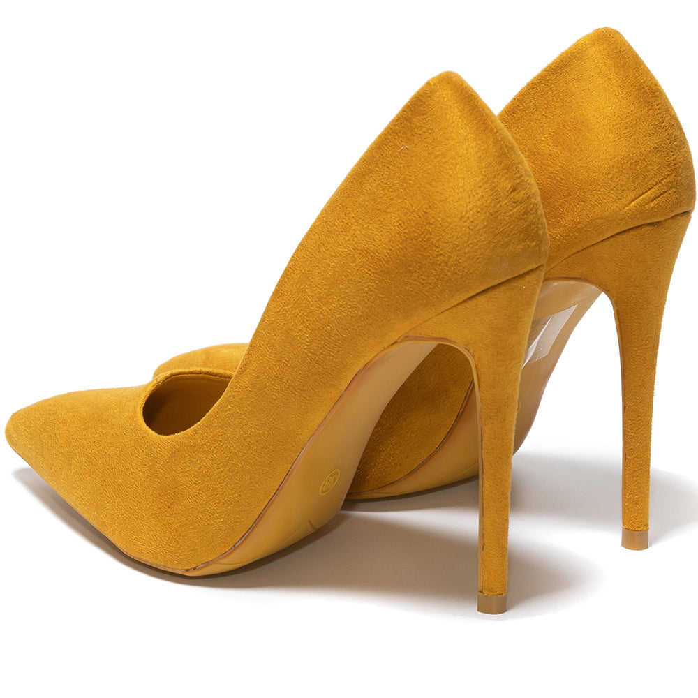 Дамски обувки Roxanni, Жълт 4