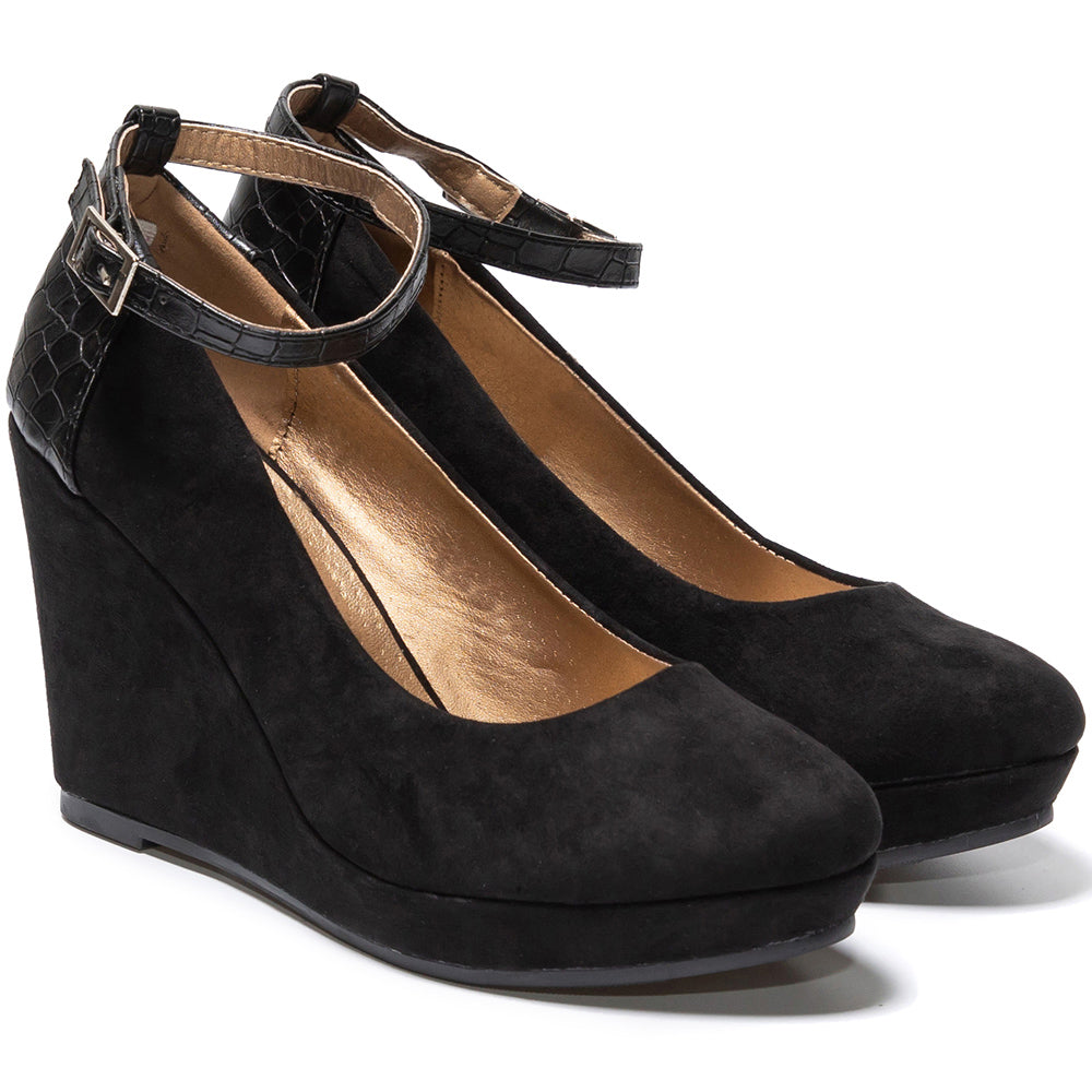 Дамски обувки Runa, Черен 2