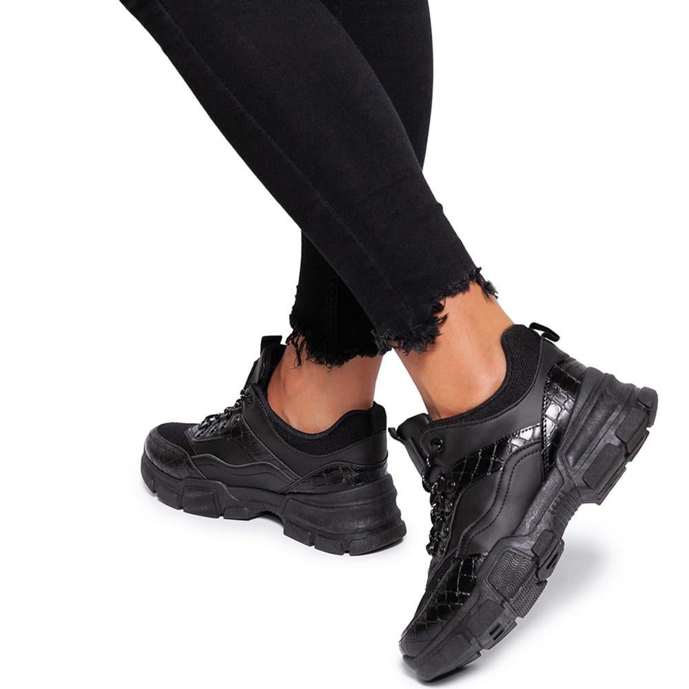 Дамски спортни обувки Soona, Черен 1