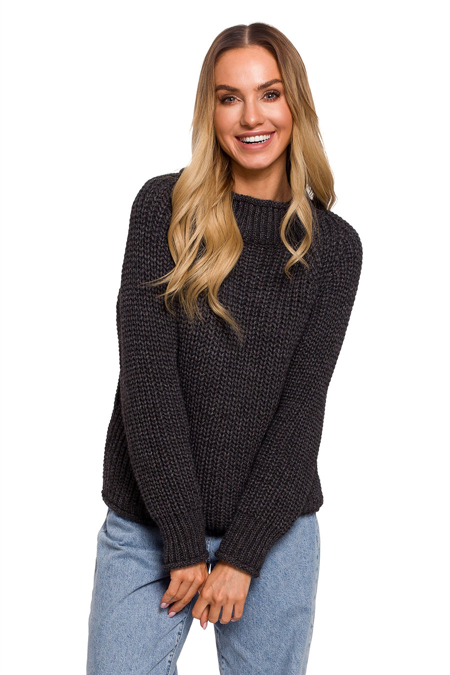 Дамски пуловер Audelia, Сив 3